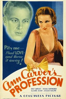 Ann Carver's Profession (1933) afişi