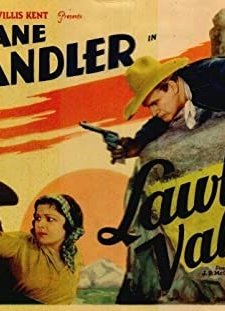 Lawless Valley (1932) afişi
