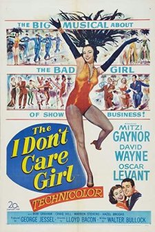 ı Don't Care Girl (1953) afişi