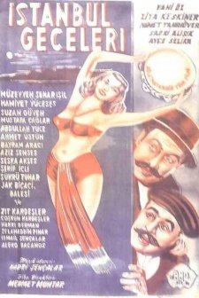 İstanbul Geceleri (1950) afişi