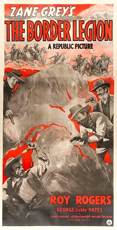 The Border Legion (1940) afişi