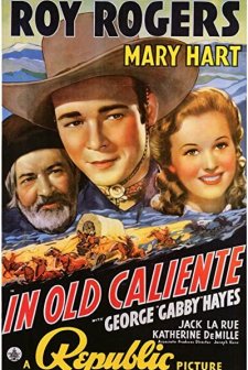 ın Old Caliente (1939) afişi