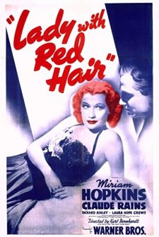 Lady With Red Hair (1940) afişi