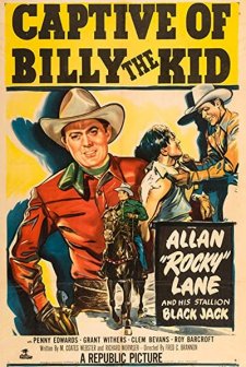 Captive Of Billy The Kid (1952) afişi