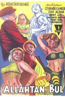 Allahtan Bul (1952) afişi