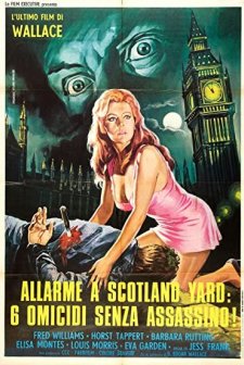 Der Todesrächer Von Soho (1972) afişi