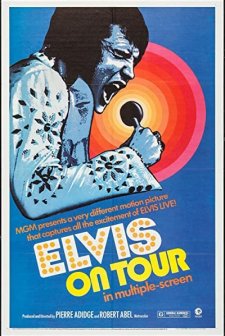 Elvis On Tour (1972) afişi