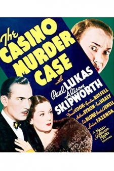 The Casino Murder Case (1935) afişi