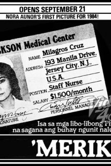 'Merika (1984) afişi