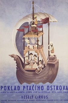 Poklad Ptacího ostrova (1952) afişi