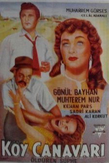Köy Canavarı (1956) afişi