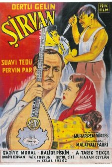 Dertli Gelin Şirvan (1957) afişi