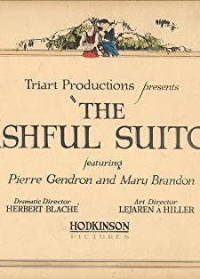 The Bashful Suitor (1921) afişi