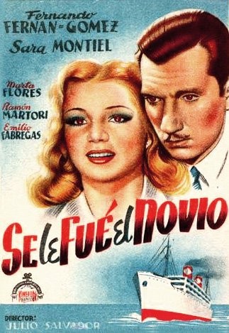 Se Le Fue El Novio (1945) afişi