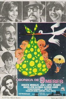 Crónica De Nueve Meses (1967) afişi