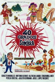 40 Grados A La Sombra (1967) afişi