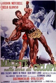 Maciste Nella Terra Dei Ciclopi (1961) afişi
