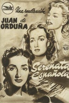 Spanish Serenade (1947) afişi