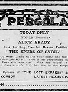 The Spurs Of Sybil (1918) afişi