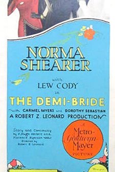The Demi-bride (1927) afişi