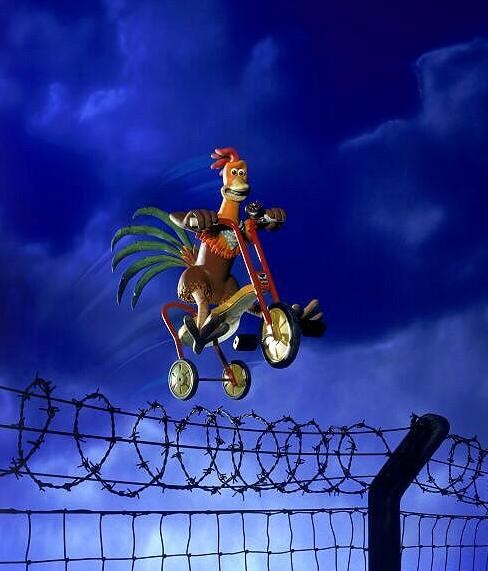 Tavuklar Firarda Fotoğrafı