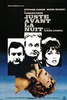 Juste Avant La Nuit (1971) afişi
