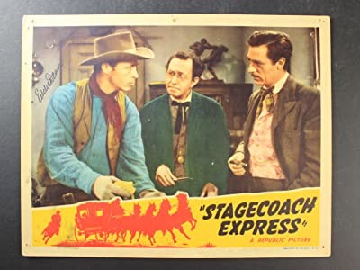 Stagecoach Express (1942) afişi
