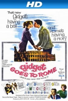 Gidget Goes To Rome (1963) afişi