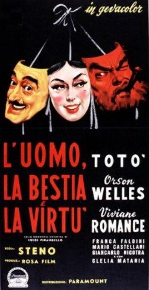 L'uomo, La Bestia E La Virtù (1953) afişi