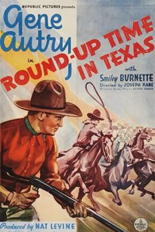 Round-up Time In Texas (1937) afişi