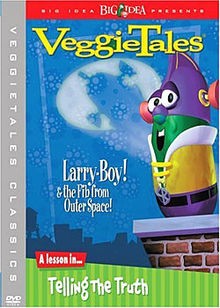 Veggie Masalları: Larry-boy! And The Fib From Outer Space! (1997) afişi