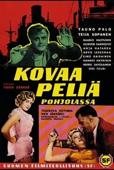 Kovaa Peliä Pohjolassa (1959) afişi