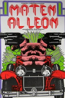 Maten Al León (1977) afişi