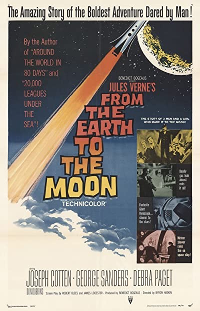 From The Earth To The Moon (1958) afişi