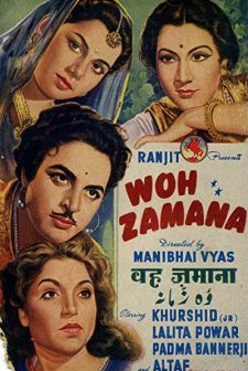 Woh Zamana (1947) afişi