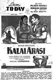 Kalai Arasi (1963) afişi