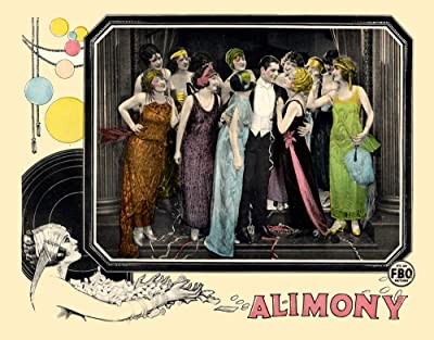 Alimony (1924) afişi