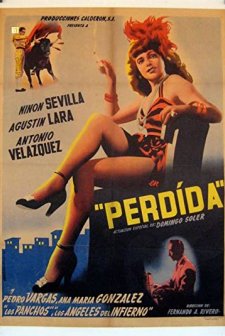 Perdida (1950) afişi