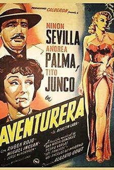 Aventurera (1950) afişi
