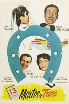 Martes Y Trece (1962) afişi