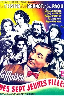 La Maison Des Sept Jeunes Filles (1942) afişi
