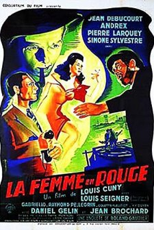 La Femme En Rouge (1947) afişi