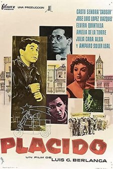 Plácido (1961) afişi