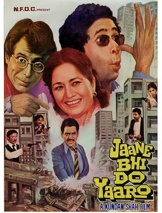 Jaane Bhi Do Yaaro (1983) afişi