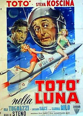 Totò Nella Luna (1958) afişi