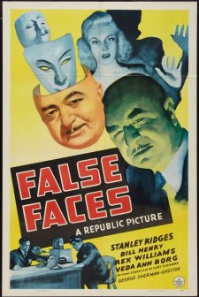 False Faces (1943) afişi