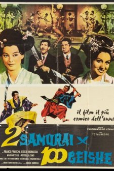 Due Samurai Per Cento Geishe (1962) afişi