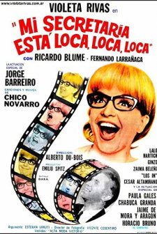 Mi secretaria está loca, loca, loca (1967) afişi
