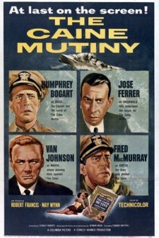 The Caine Mutiny (1954) afişi