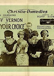 Take Your Choice (1923) afişi